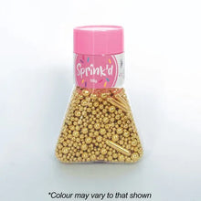 Load image into Gallery viewer, Sprink&#39;d Shiny Metallic Gold Mix - 100g
