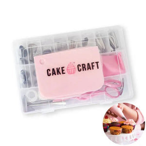 Cake Craft Piping Tip Set - 36 Piece
