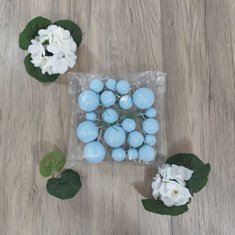 Baby Blue Cake Balls - Packet of 20