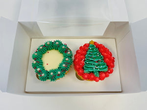 Christmas Cupcakes 2 pack