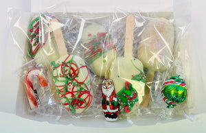 Christmas Cakesicle Box - Red & Green