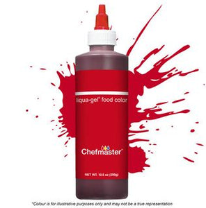 Chefmaster Liqua-Gel Colour - Red Red 298g