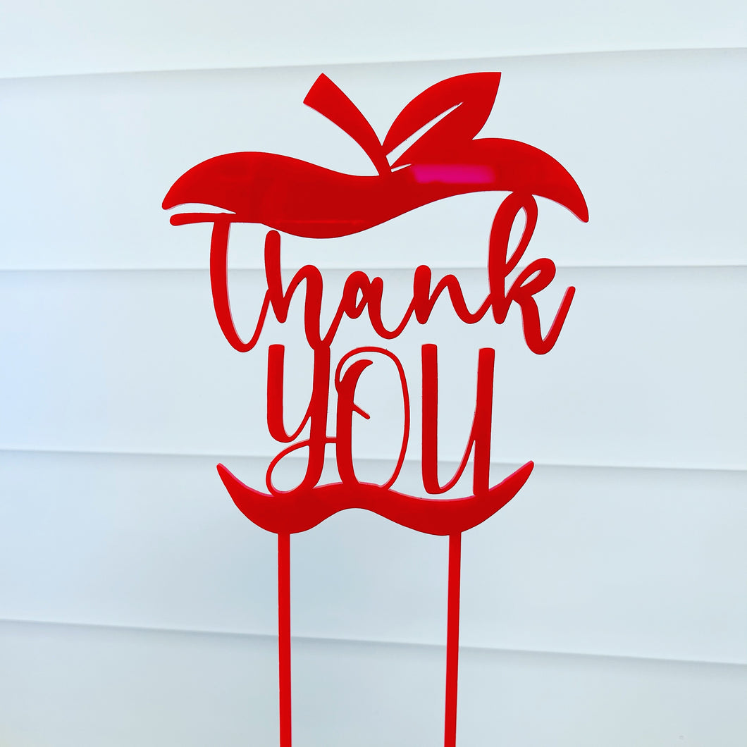 Apple 'Thank You' Topper