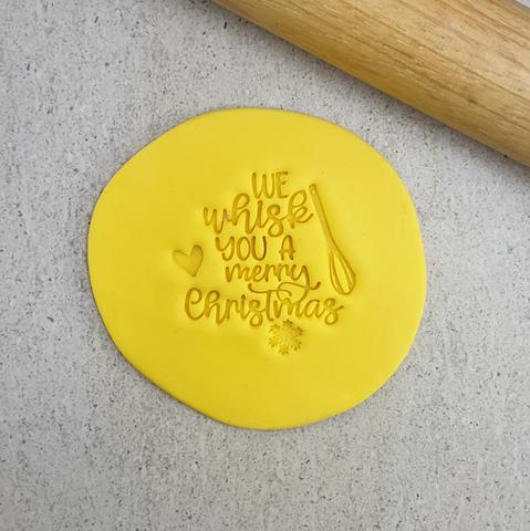 We Whisk You A Merry Christmas Embosser
