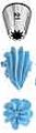 Wilton Nozzle Tip No21 -Open Star Tip