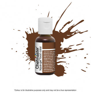 Chefmaster Liqua-Gel Colour - Buckeye Brown