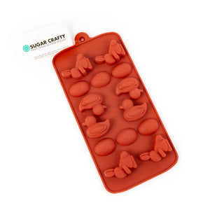 Egg, Chick & Bunny Silicone Chocolate Mould