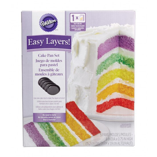 Wilton 5 Piece Easy Layers - 6