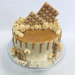 Caramilk Drip Cake