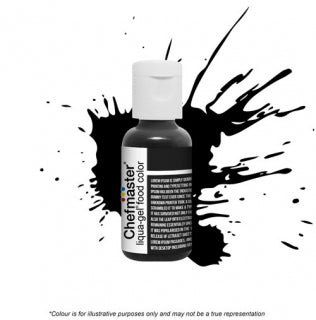 Chefmaster Liqua-Gel Colour - Diamond Black