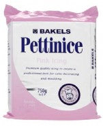 Pink - Bakels Pettinice Fondant