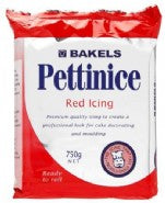 Red - Bakels Pettinice Fondant