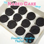 Cupcakes 12pk Chocolate - Frozen