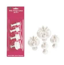 Daisy Plunger Cutters - Set of 4