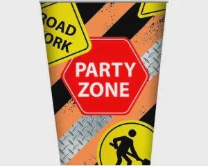 Construction Party Cups
