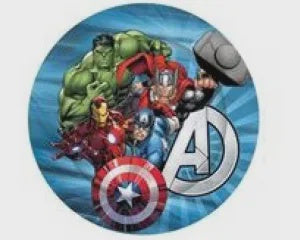 Avengers Party Plates