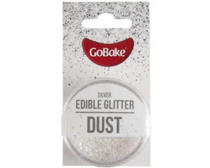 Edible Glitter Dust - Silver