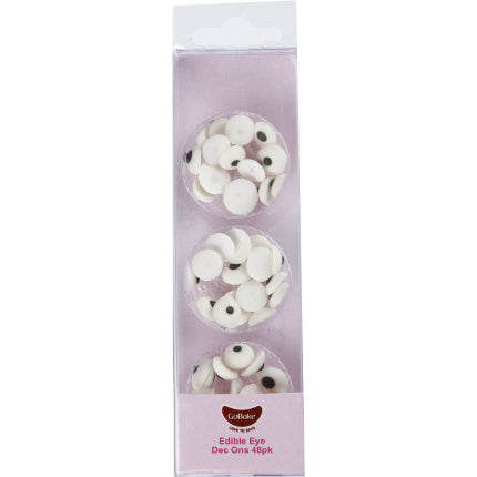1cm Edible Eyeballs - 80g Pack