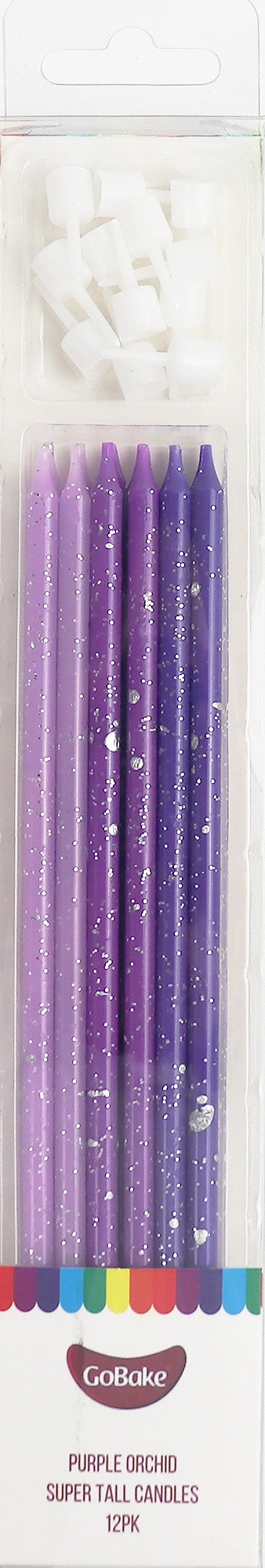 Super Tall GoBake Candles - Ombre Purple Orchid
