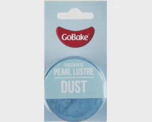 GoBake Pearl Lustre Dust - Frozen Blue