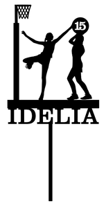 Netball Cake Topper – The Cake Shop
