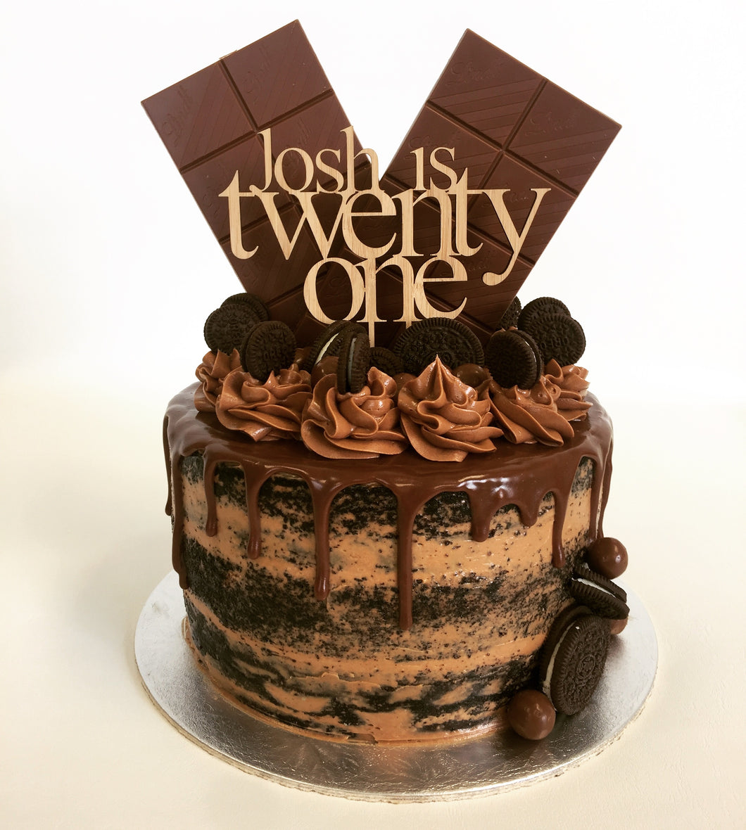 Semi Naked Whittaker's Cake