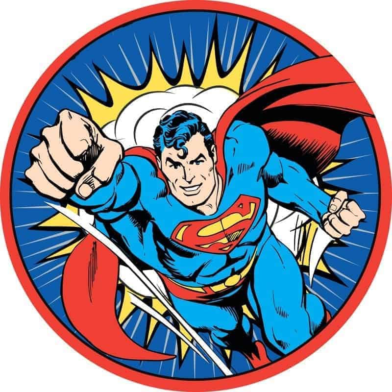 Superman Edible Image