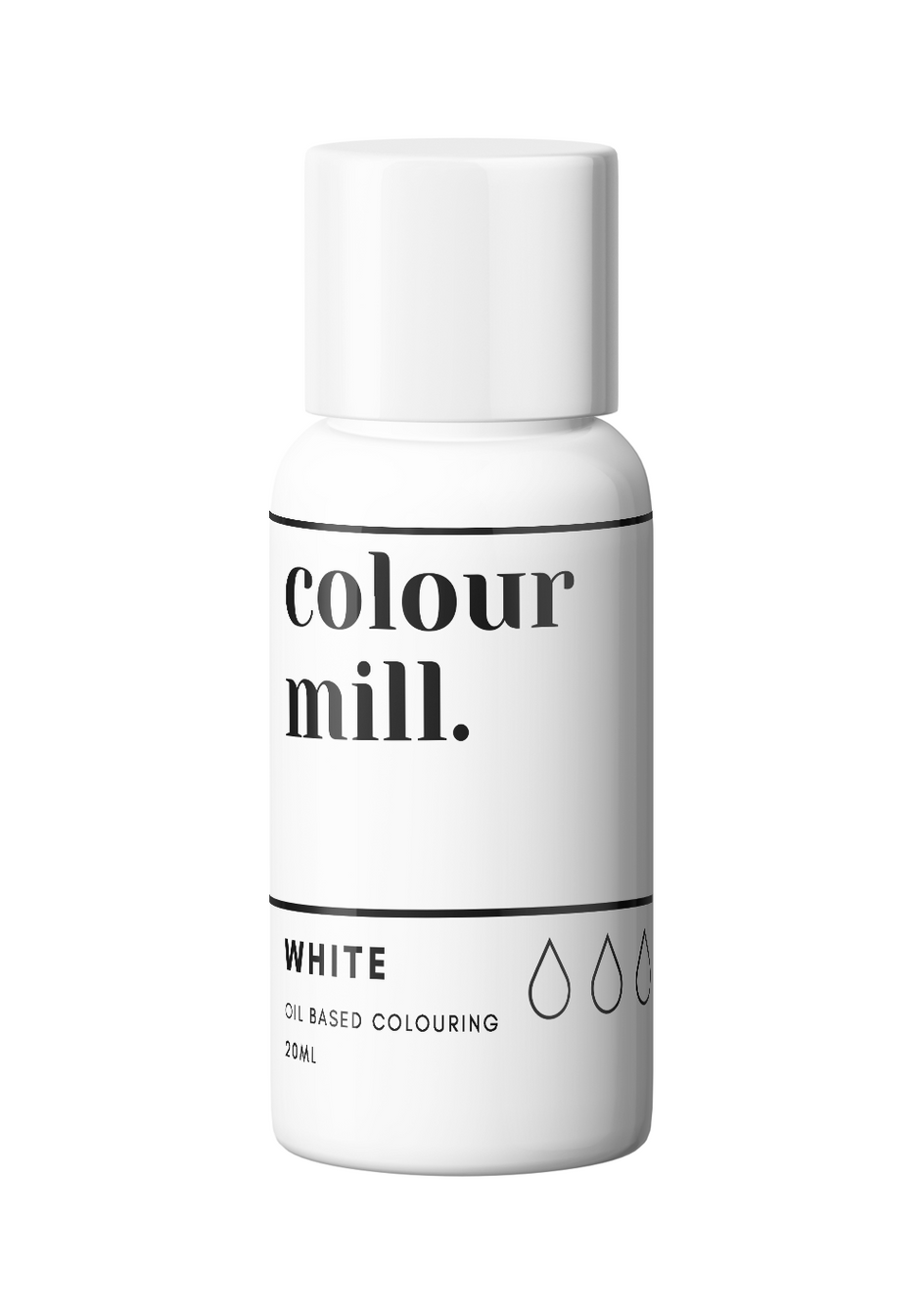 Colour Mill Oil Based Colouring 20ml White