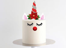Load image into Gallery viewer, Christmas Themed Cake Card Toppers (3 options available)
