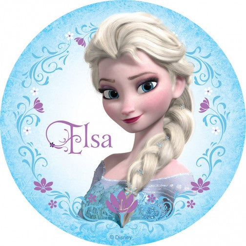 Elsa Edible Image