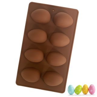 8 Easter Egg Silicone Mould