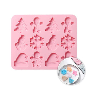 Christmas 12 Cavity Mould Set