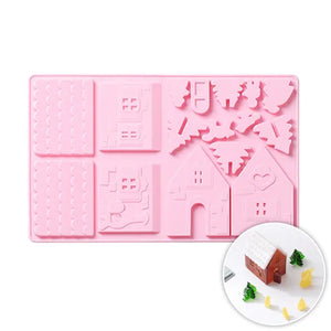 Gingerbread House Silicone Mould