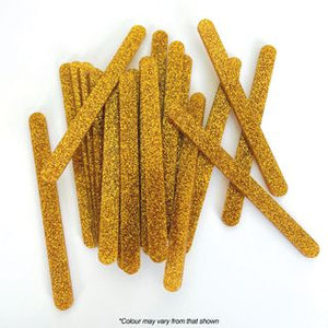 Gold Glitter Cakesicle Sticks