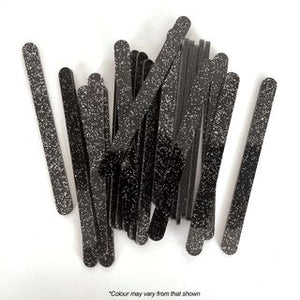 Black Glitter Cakesicle Sticks