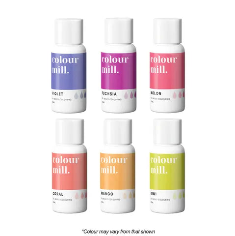 Colour Mill Oil Based Colouring - Tropical 6 Pack