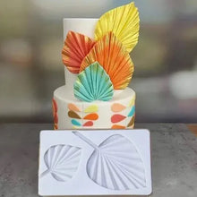 Load image into Gallery viewer, Large Palm Leaves Silicone Mould
