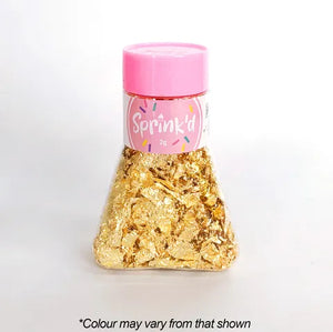 Cake Craft Loose Gold Leaf Flakes - 2g