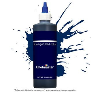 Chefmaster Liqua-Gel Colour - Navy Blue298g