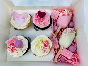 Mother's Day Cupcake & Cakesicle Box