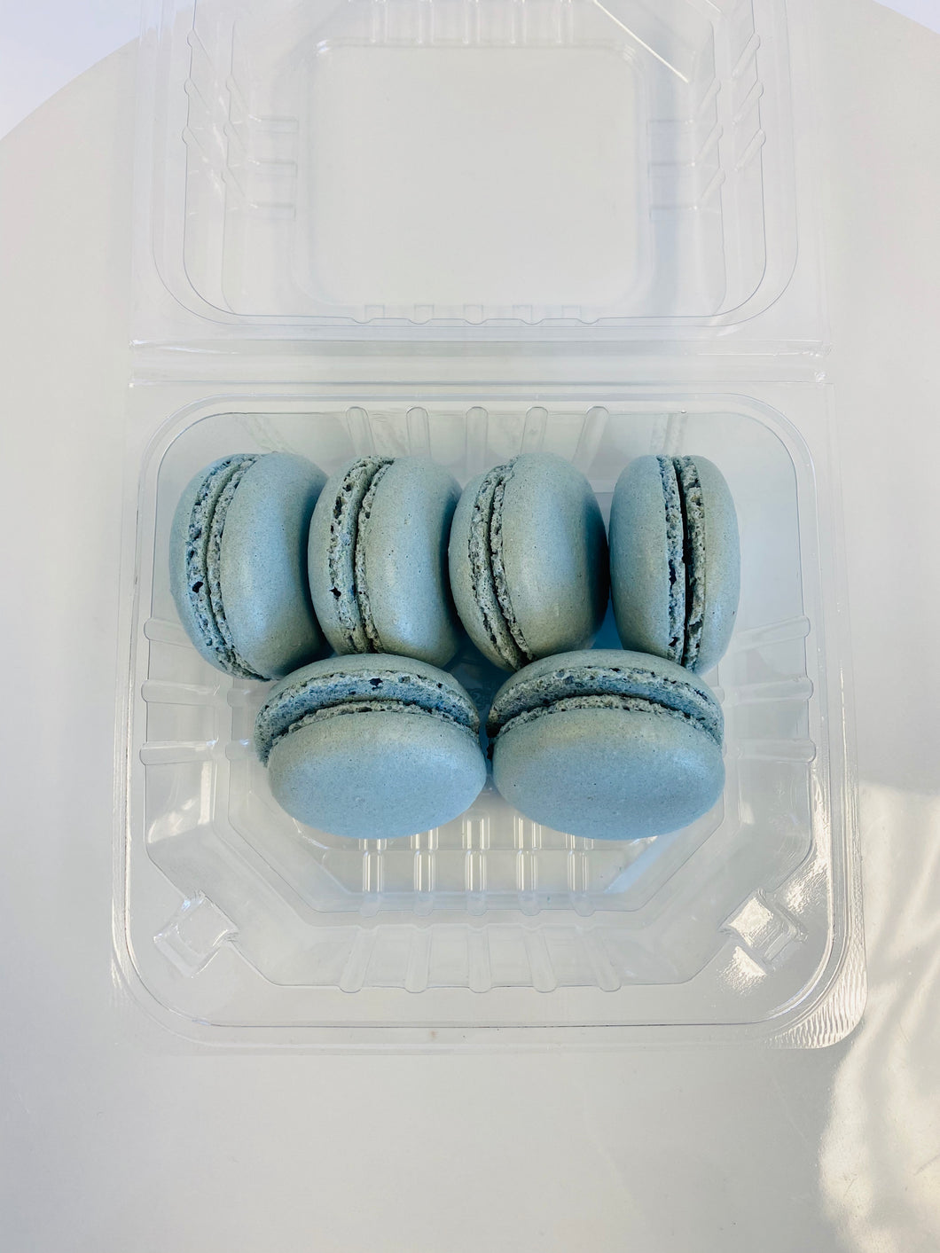 Macarons - Packet of 12 Shells - Blue (Christchurch only)