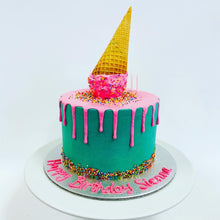 Load image into Gallery viewer, Ice Cream Drip Cake
