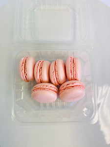 Macarons - Packet of 12 Shells - Pink (Christchurch only)