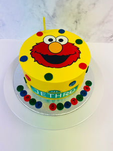Elmo Cake