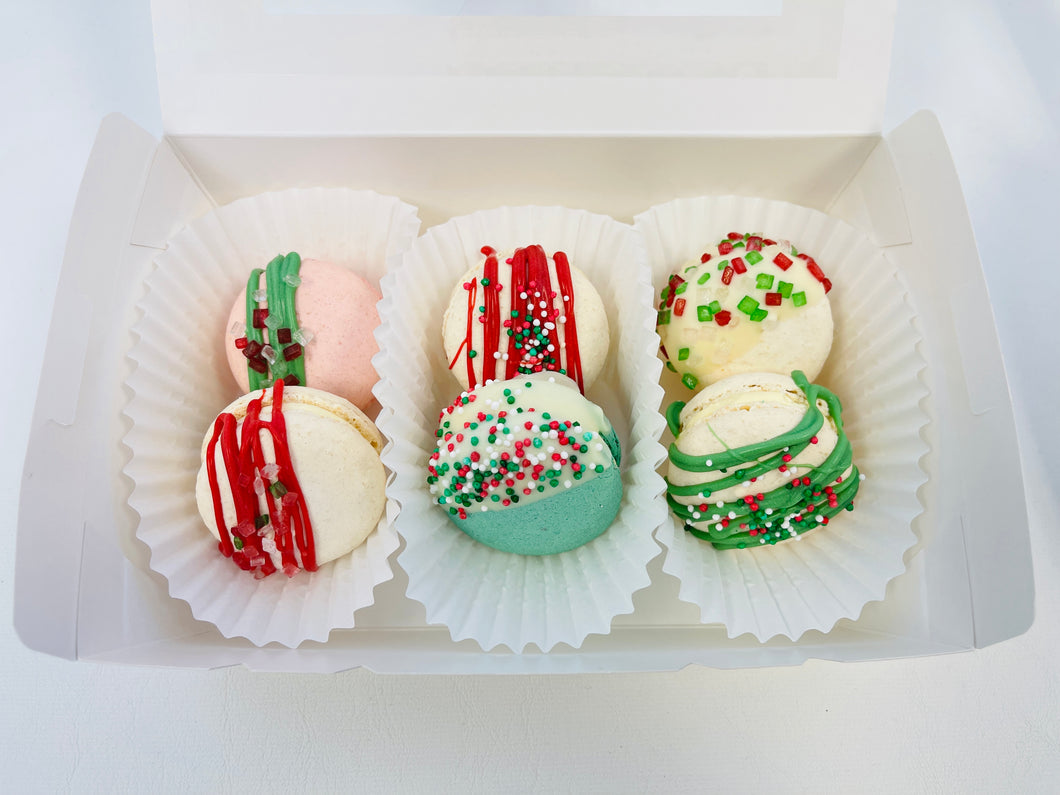 Christmas Macaron Box