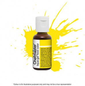 Chefmaster Liqua-Gel Colour - Lemon Yellow