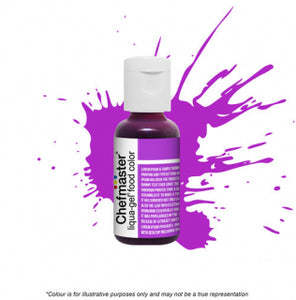 Chefmaster Liqua-Gel Colour - Neon Bright Purple