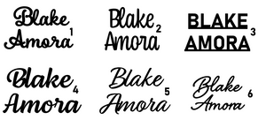 Acrylic Names