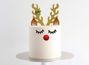 Christmas Themed Cake Card Toppers (3 options available)