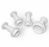 Round Plunger Cutters - set of 4